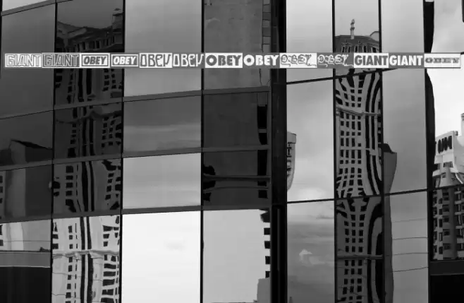 ObeyGiantPosterCaps Font examples