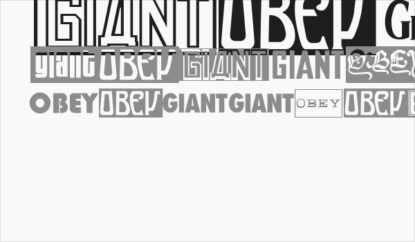 ObeyGiantPoster Business Card