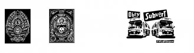 ObeyPotpourriCaps  Frei Schriftart Herunterladen
