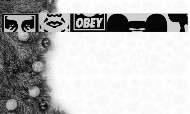 ObeyPuzzleCaps Font examples