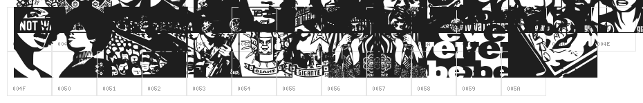 ObeyRevolution Character Map