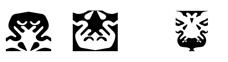 ObeyRorschachCaps  Free Fonts Download