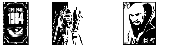 ObeyTyrantCaps  Frei Schriftart Herunterladen