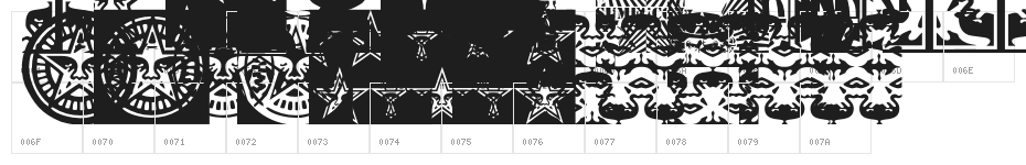 ObeyWrappers Character Map