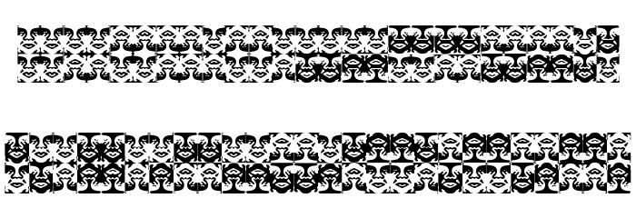 ObeysTile Font LOWERCASE