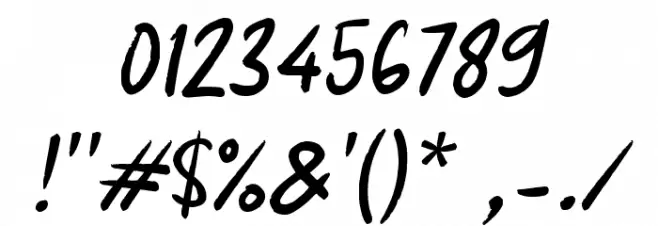 Obimallo Script Polices AUTRES CHARS