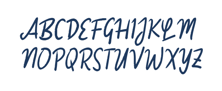 Obimallo Script Uppercase