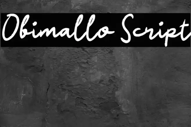 Obimallo Script Polices examples