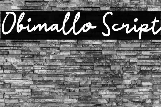 Obimallo Script Polices examples