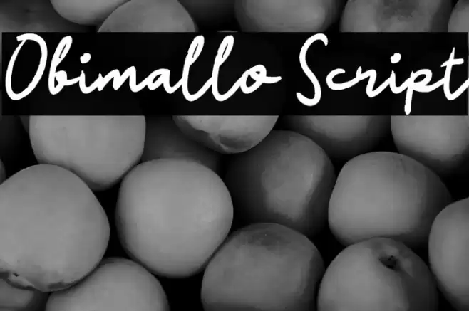 Obimallo Script Polices examples