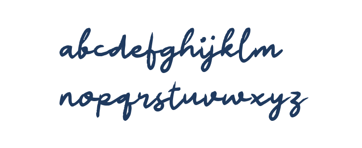 Obimallo Script Lowercase