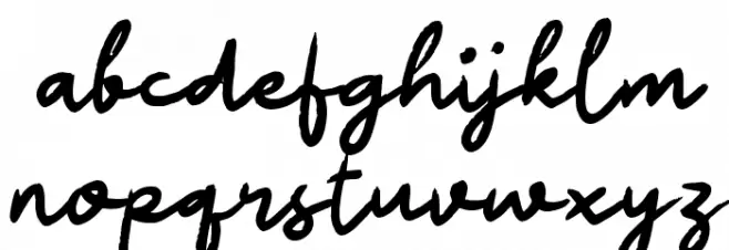 Obimallo Script Polices MINUSCULES