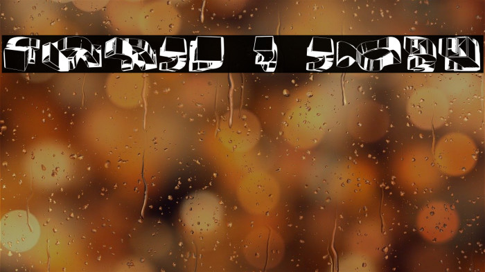 Object 3D Regular Font examples