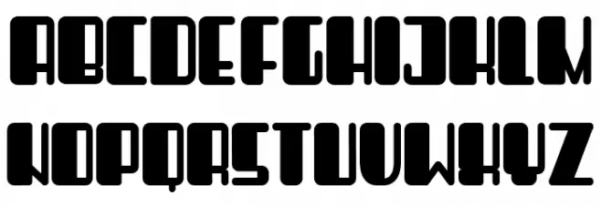 Objective Book Regular Schriftart Kleinbuchstaben