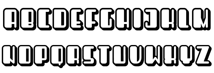 Objective Regular フォント 小文字