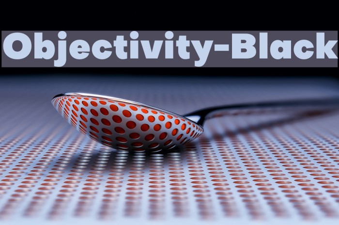 Objectivity-Black Example 3