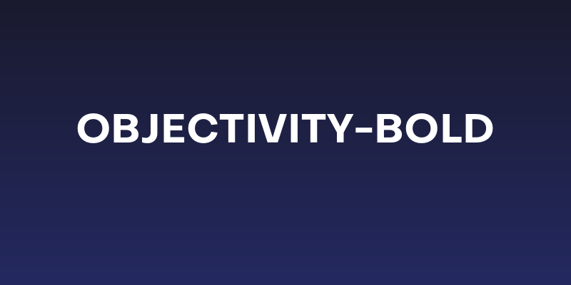 Objectivity-Bold Social Header