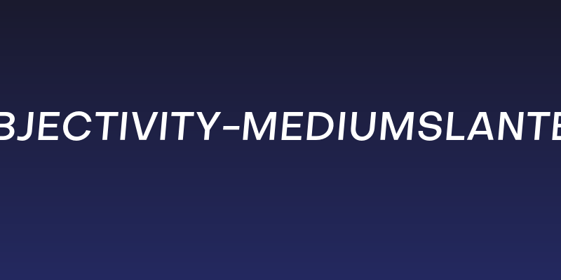 Objectivity-MediumSlanted Social Header