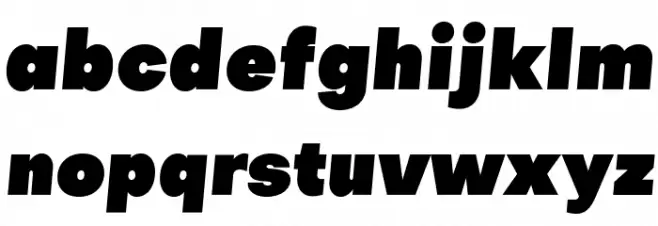 Objectivity-SuperSlanted Fuentes MINÚSCULAS