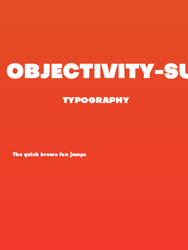 Objectivity-Super Poster