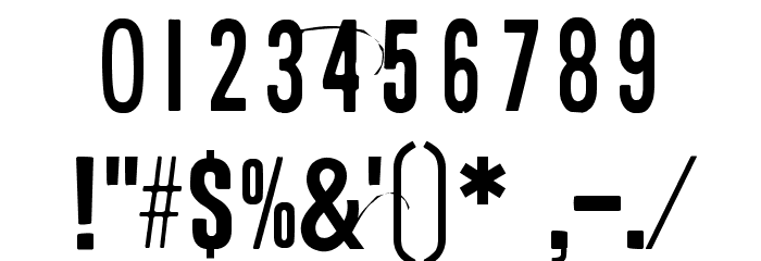 Objectorange Font OTHER CHARS