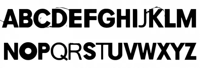 Objectorange Schriftart Groß