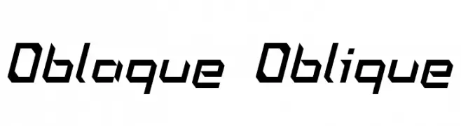 Oblaque Oblique  Descarca Fonturi Gratis