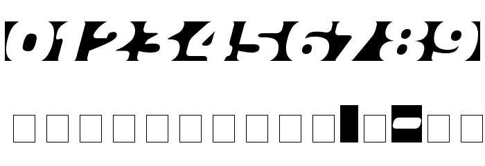 Obliquo Font OTHER CHARS