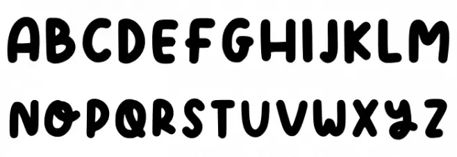 Obliviate Regular Schriftart Groß