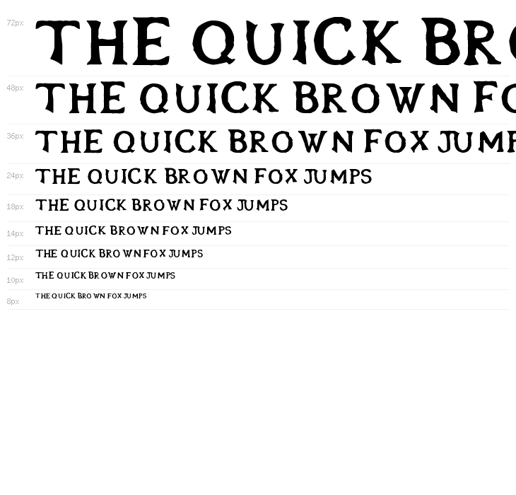 OblivionFont Waterfall