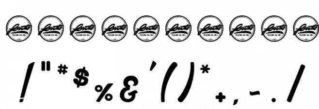 Oblivion_PersonalUseOnly Font OTHER CHARS