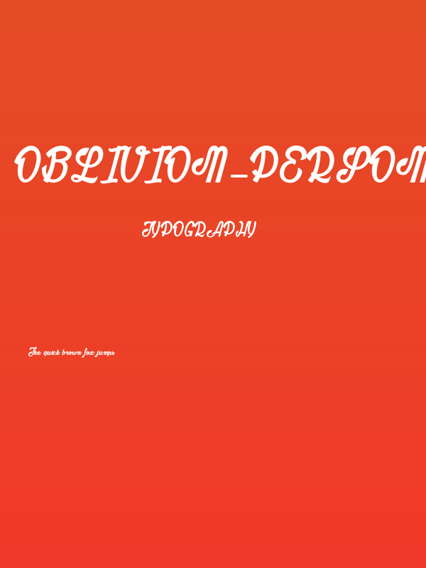 Oblivion_PersonalUseOnly Poster