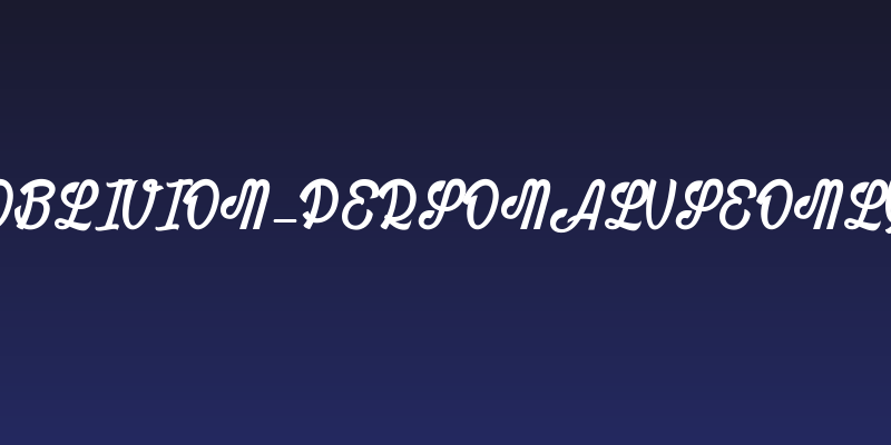 Oblivion_PersonalUseOnly Social Header