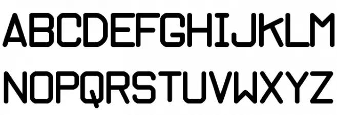 Oblivious font 字体 大写