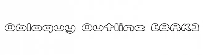 Obloquy Outline [BRK] 