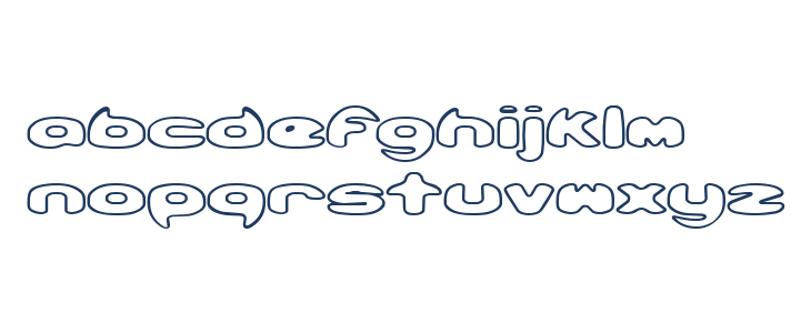 Obloquy Outline [BRK] Lowercase