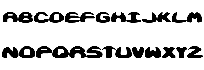 Obloquy Solid [BRK] フォント 大文字