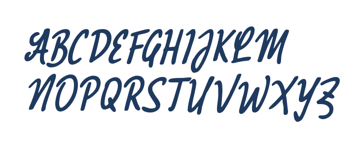 Oblur Signature Uppercase