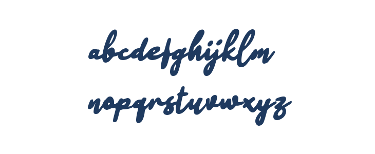 Oblur Signature Lowercase