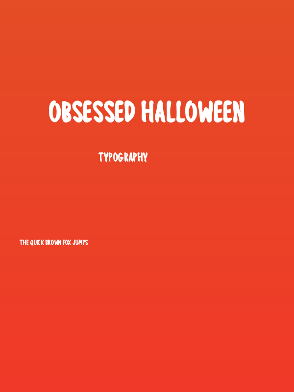 Obsessed Halloween Poster