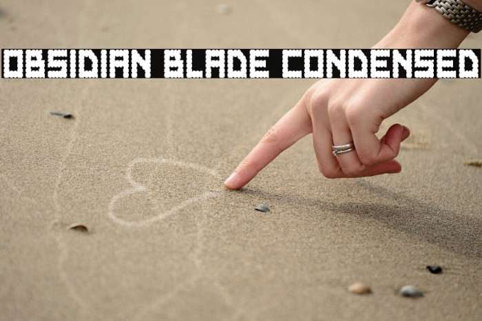 Obsidian Blade Condensed Example 1