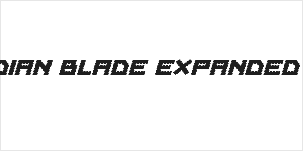 Obsidian Blade Expanded Ital Logo