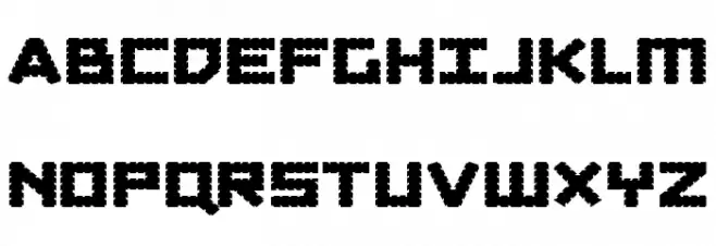 Obsidian Blade Expanded Schriftart Groß