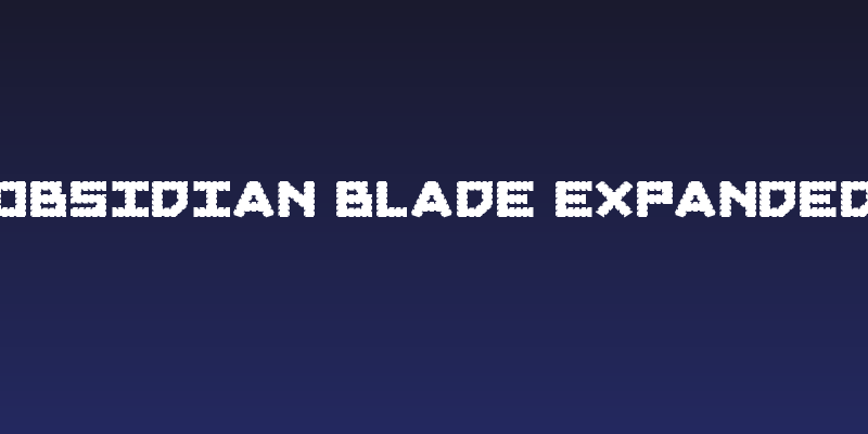Obsidian Blade Expanded Social Header