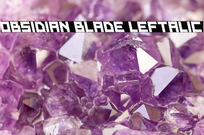 Obsidian Blade Leftalic Example 2
