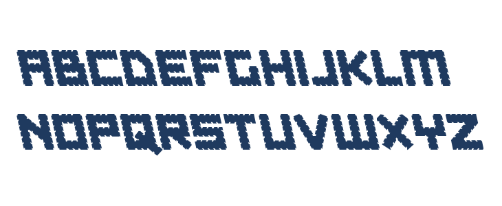 Obsidian Blade Leftalic Lowercase