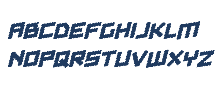 Obsidian Blade Rotalic Lowercase