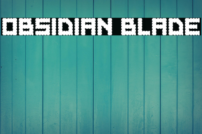 Obsidian Blade Example 3