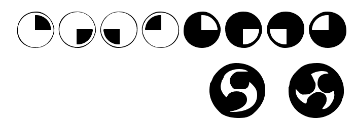 Obsidiscs Font OTHER CHARS