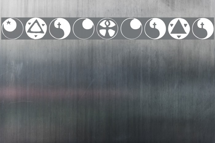 Obsidiscs Font examples